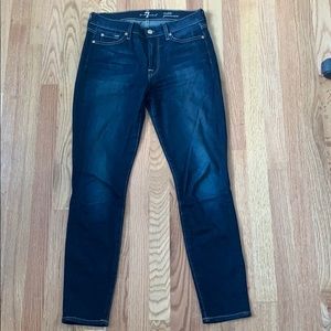 7 For All Mankind skinny ankle gweneve jeans